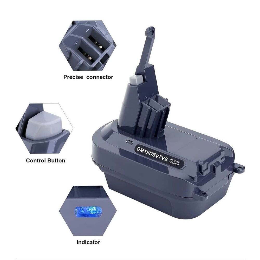 Dyson V8 Battery Adapter‎ For Cordless And Handheld Vacuum Cleaners NEW